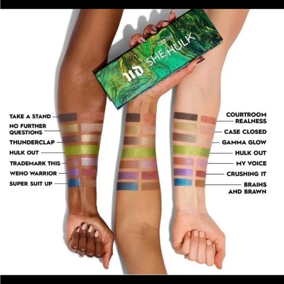 URBAN DECAY x MARVEL SHE-HULK EYESHADOW PALETTE - Picture 2 of 11